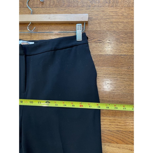 Talbots Women's Sz 6 Wool Stretch Dress Pants Black Straight Leg - Picture 4 of 11